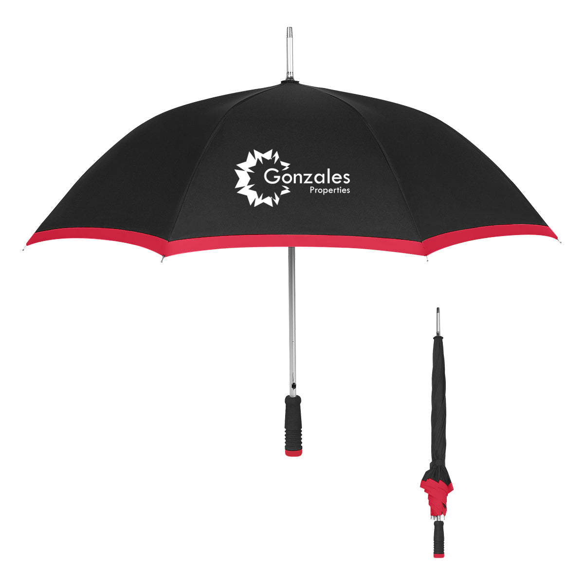 46" Arc Edge Two-Tone Umbrella